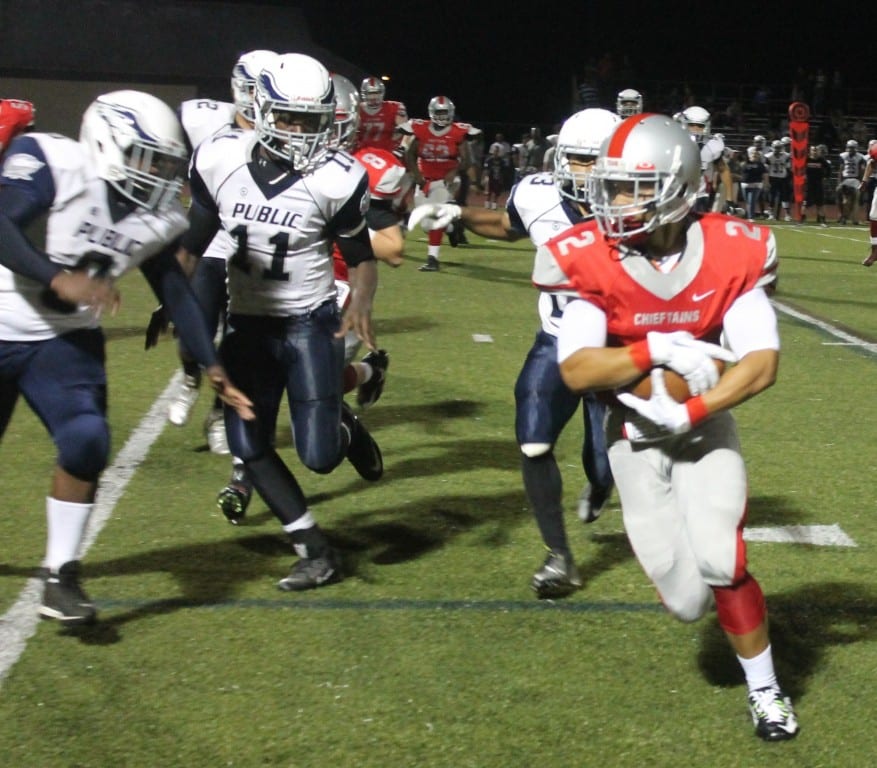 Conard's Sequan Small runs with the ball. Contributed photo