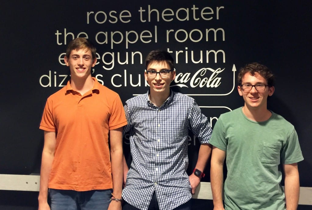 Three Hall High School seniors have been accepted into the Jazz at Lincoln Center Youth Orchestra. Submitted photo