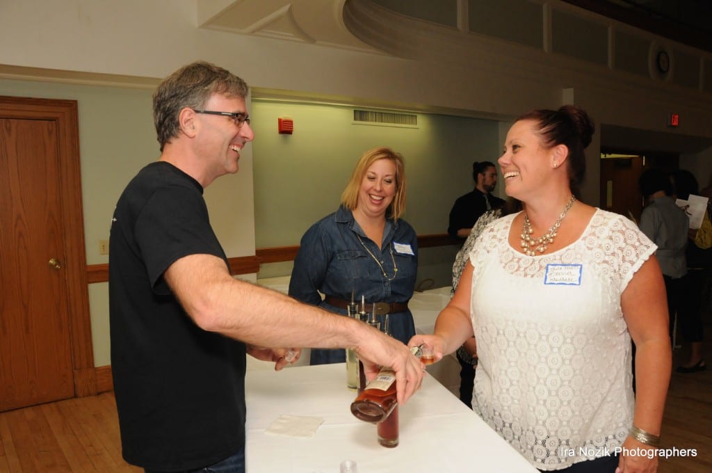 Samples of specialty drinks at the Best of West Hartford Awards Show, September 10 2015. Photo by Ira Nozik
