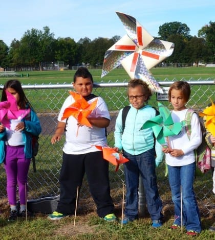 posing before planting