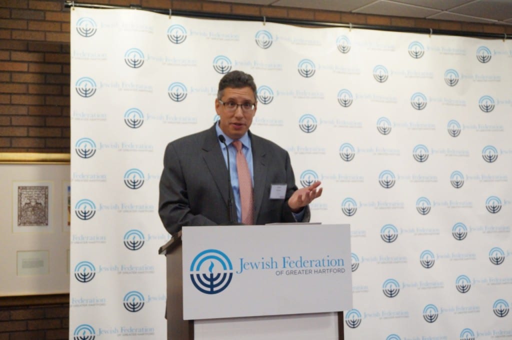 Jewish Federation of Greater Hartford President and CEO Howard Sovronsky. Photo credit: Ronni Newton