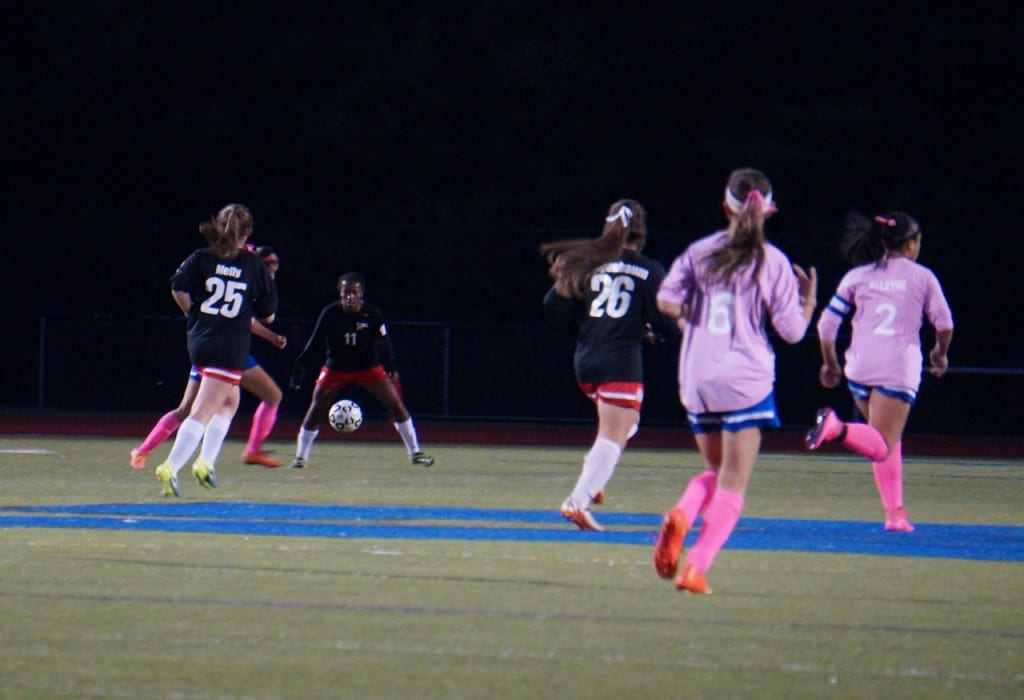 Hall vs. Conard girls soccer. Oct. 12, 2015. Photo credit: Ronni Newton