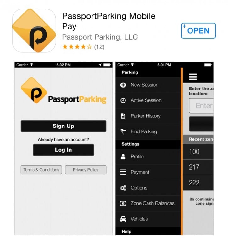 New users of the PassportParking app get an hour free parking in November. 