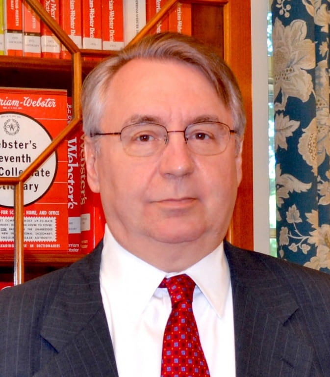 Merrriam-Webster President and Publisher John Morse will speak at the opening of the Noah Webster House's exhibit on 'Defining the Dictionary.' Submitted photo