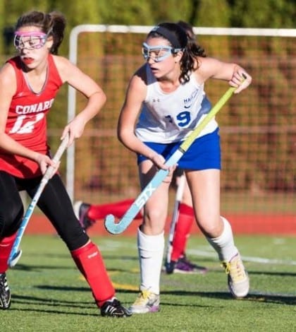 conard vs hall field hockey