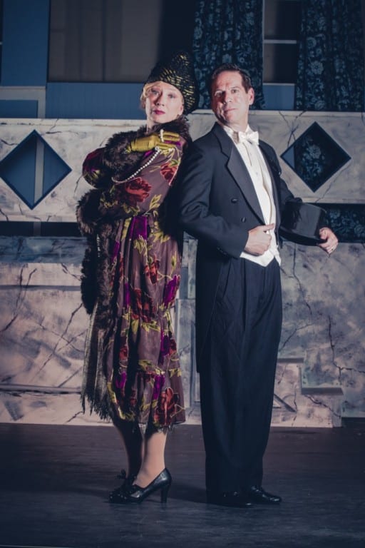 West Hartford residents Catherine Quirk and Rick Fountain appear in the production of ‘Nice Work if You Can Get It’ at the Warner Stage Company November 7-15, 2015. photo credit: Mandi Martini