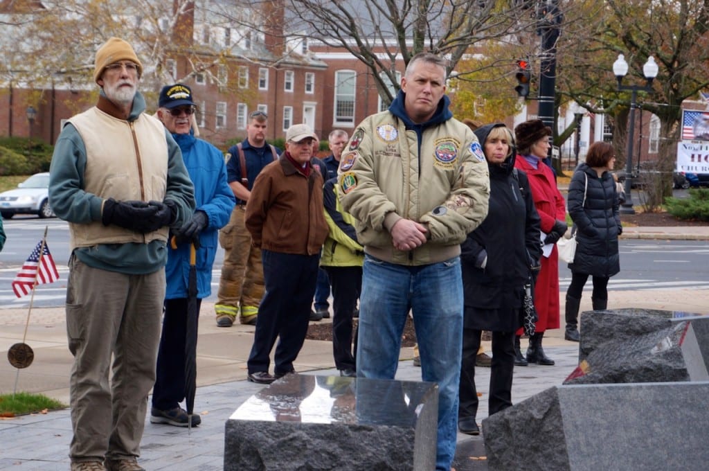 Veterans Day, West Hartford, Nov. 11, 2015. Photo credit: Ronni Newton