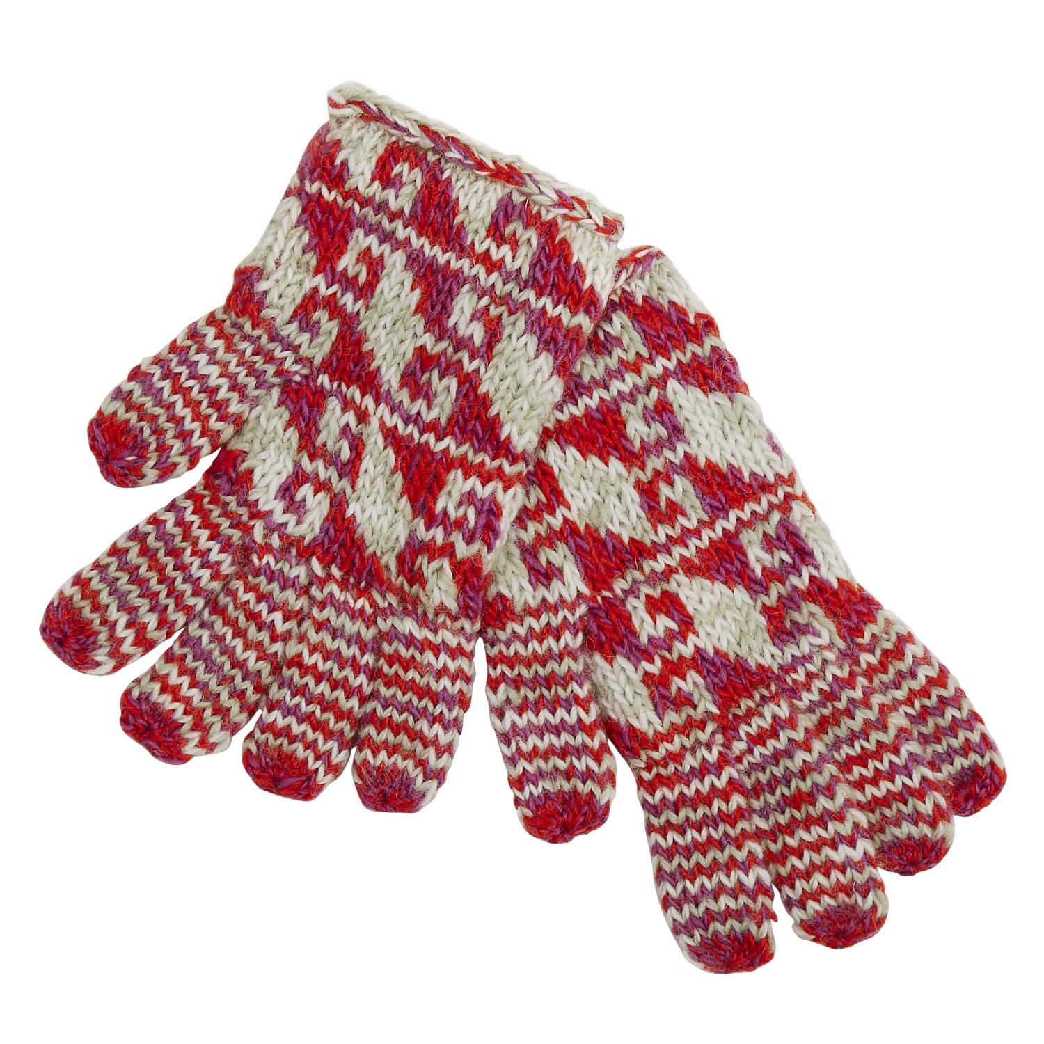 TEN THOUSAND VILLAGES: Wrap your hands in woolly warmth with these gloves from Nepal. Each pair featuring a traditional tribal pattern, these gloves are knitted by the women of the Sana Hastakala artisan group. Suggested retail price, $24. 967 Farmington Avenue, West Hartford Center, 860-233-5470 www.tenthousandvillages.com
