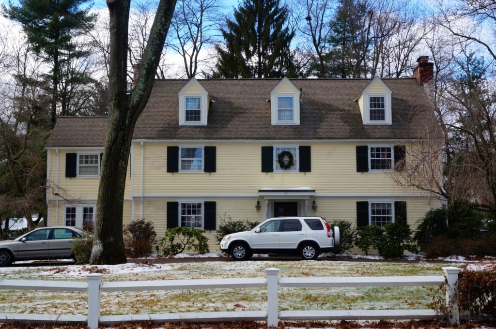 87 Pilgrim Rd., West Hartford, CT, recently sold for $835,000. Photo credit: Ronni Newton