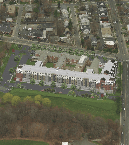 arcadia crossing overhead view