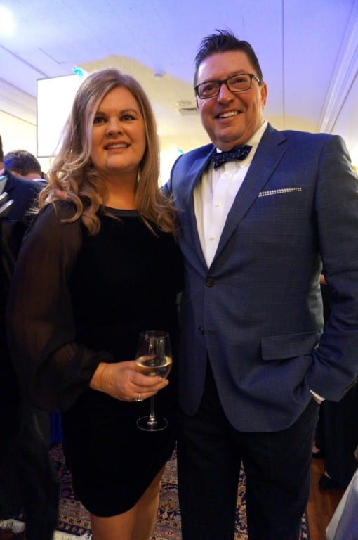 Kara and Sean Flanagan. 17th annual Children's Charity Ball, Jan. 23, 2016. Photo credit: Ronni Newton