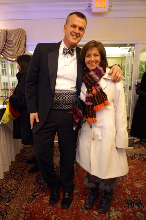 Martin and Cathy Woods arrive. 17th annual Children's Charity Ball, Jan. 23, 2016. Photo credit: Ronni Newton