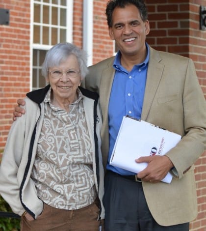 Dennis Bisgaard and Jane Roberts