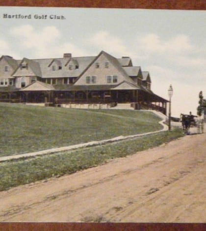 Hartford Golf Club postcard