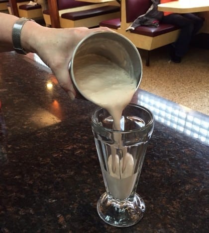 AC Petersen Farms milkshake