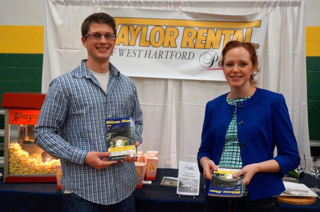 Taylor Rental provided much of the set-ups and had a booth at Taste of Elmwood. Feb. 4, 2016. Photo credit: Ronni Newton