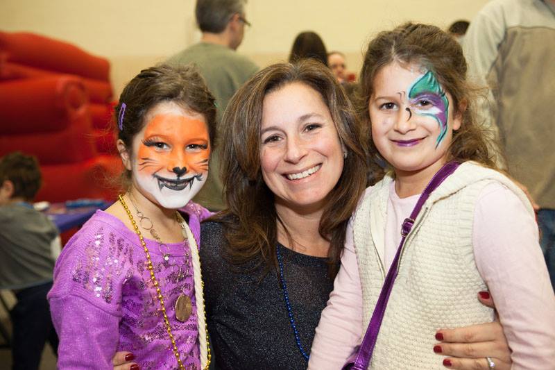 Parents and children are invited to dress up for the Mandell JCC's Purim Party. Submitted photo