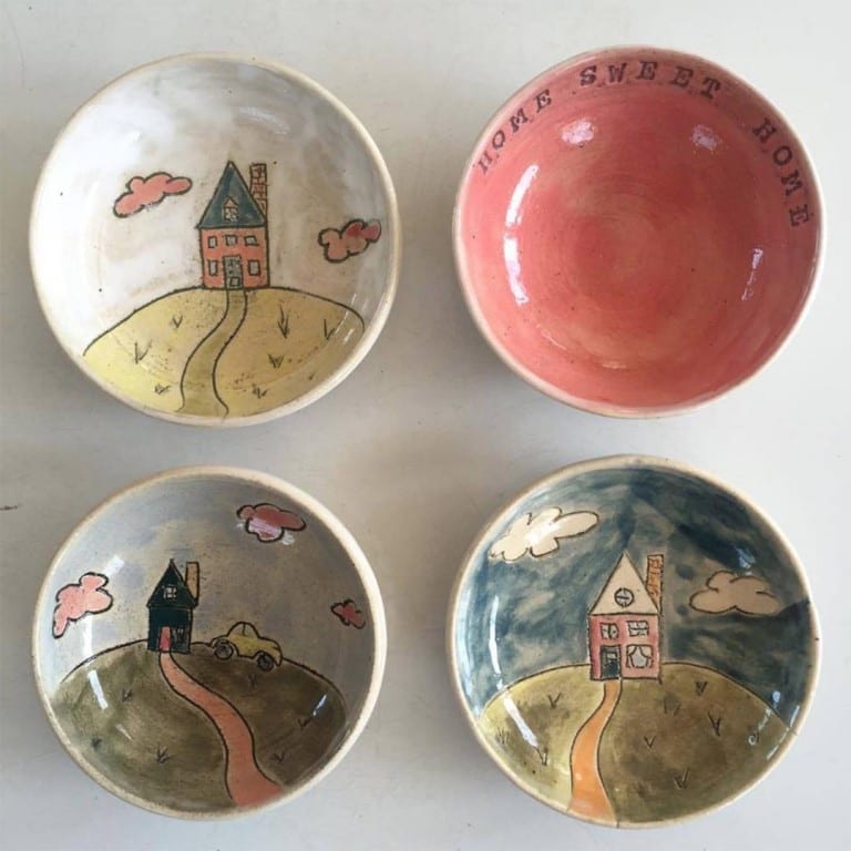 Ceramic bowls by David Davis Wilson. Submitted photo