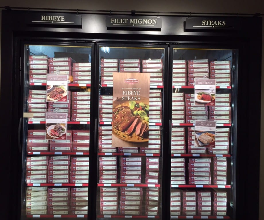 Omaha Steaks sells beef as well as chicken, pork, and fish. Photo credit: Ronni Newton