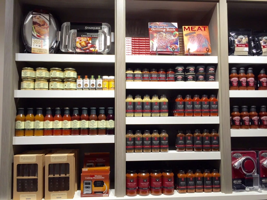 In addition to main dishes, Omaha Steaks sells sauces, spices, and accessories. Photo credit: Ronni Newton