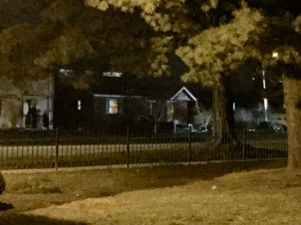 Police have been surrounding this house on New Britain Avenue for several hours. Photo credit: Ronni Newton