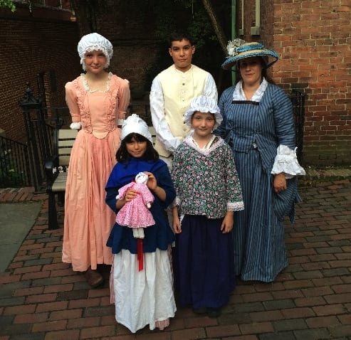 Colonial garb is encouraged at the Root Beer with Paul Revere family-oriented event at the Noah Webster House. Submitted photo