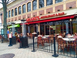 Grant's – like virtually every other restaurant in West Hartford with a patio – is ready for the outdoor dining season. Photo credit: Ronni Newton