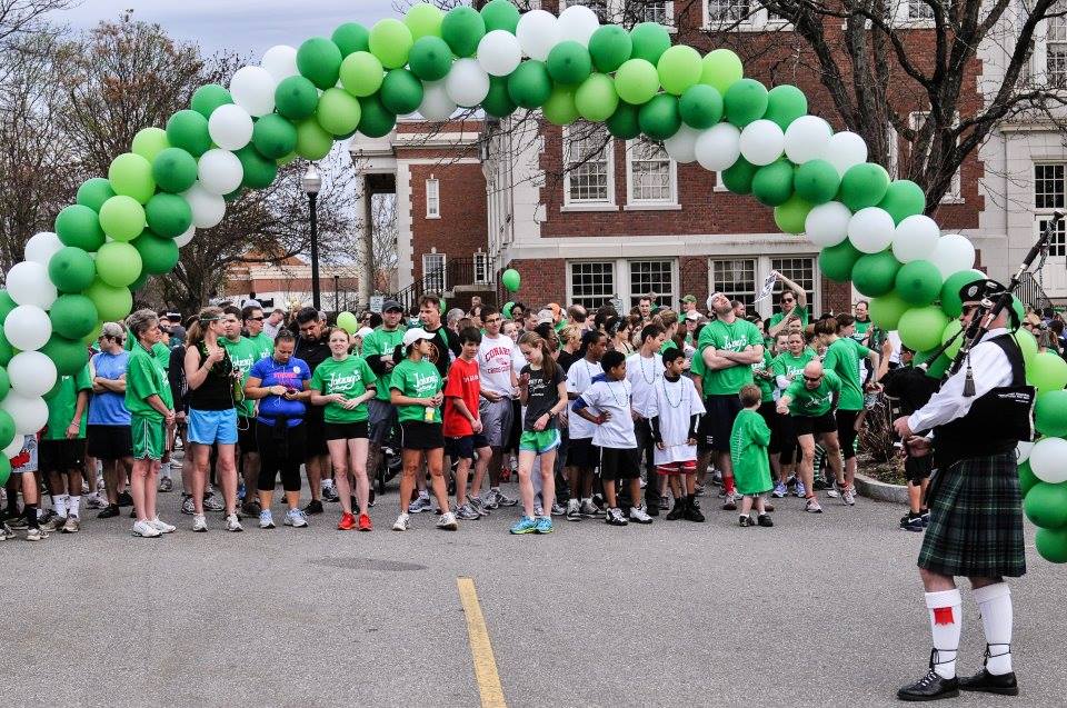 The sixth annual Irish-themed Johnny's Jog for Charity will kick off at West Hartford Town Hall on March 19. Submitted photo