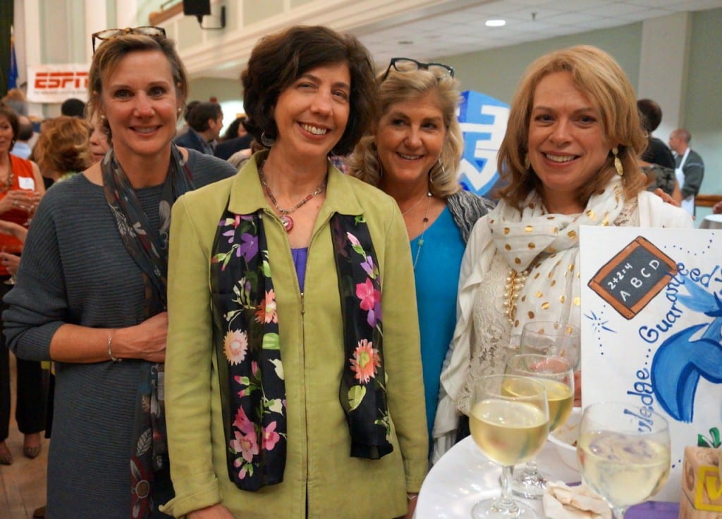 From left: Mary Ellen Flege, Dodie Mendel, Joan Karas, Linda Geisler. West Hartford's Cookin', April 2, 2016. Photo credit: Ronni Newton