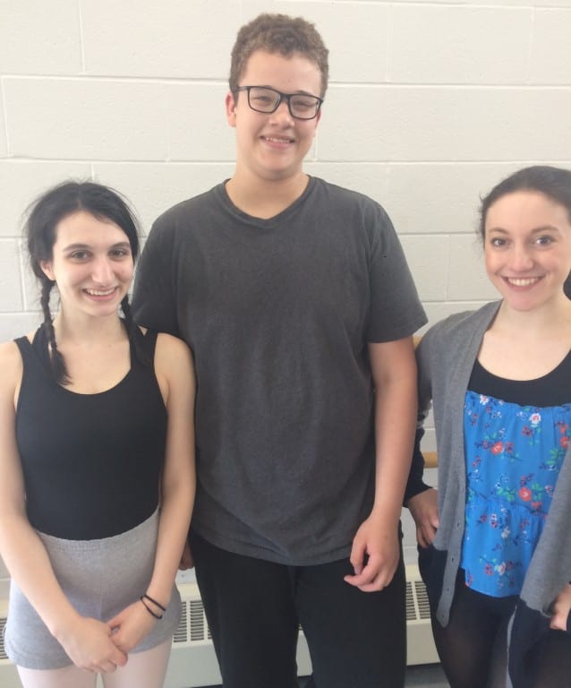Three students from West Hartford will perform in West Side Story. Submitted photo