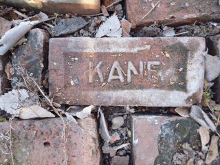 Kane brick. Courtesy of Liz Gillette