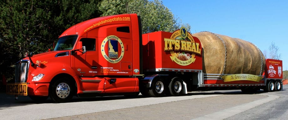 Big Idaho Potato Truck. Courtesy image