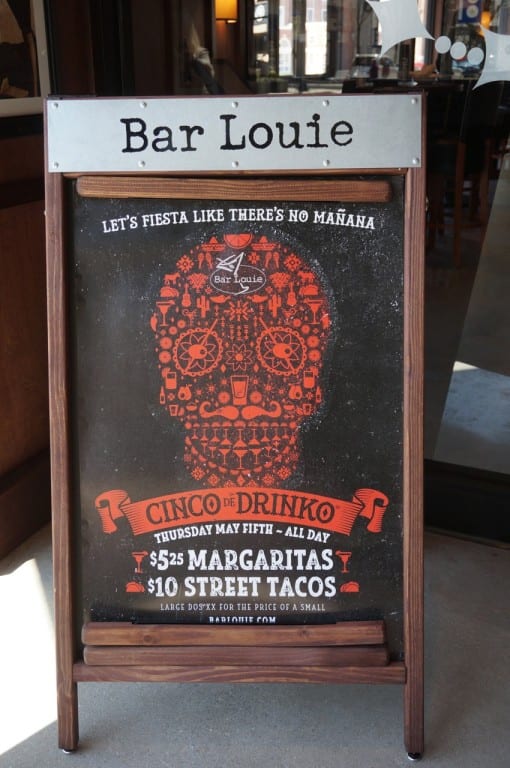 Bar Louie is already planning for Cinco de Mayo. Photo credit: Ronni Newton