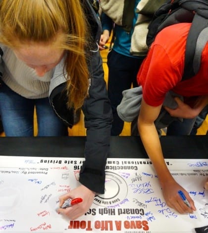signing the pledge