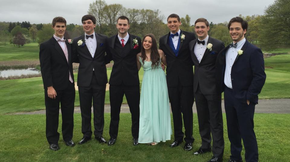 Hall High School Junior Prom. May 7, 2015. Photo courtesy of Becca Brockway