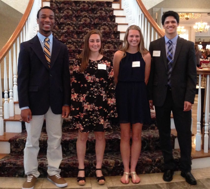 From left: Nate Richam-Odoi, Marisa Haverty, Lydia Chelli, AJ Speranza. Submitted photo