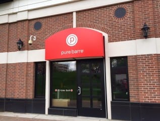 Pure Barre opened for business Thursday in West Hartford's Blue Back Square. Photo credit: Ronni Newton