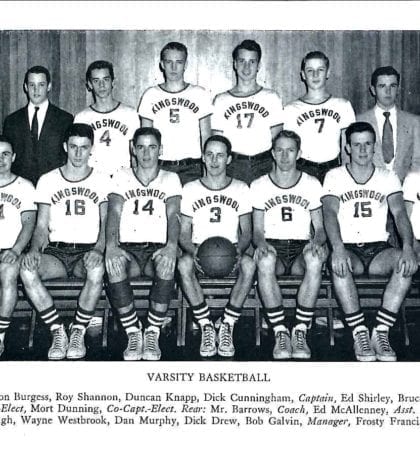 Boys’ 1956 Basketball