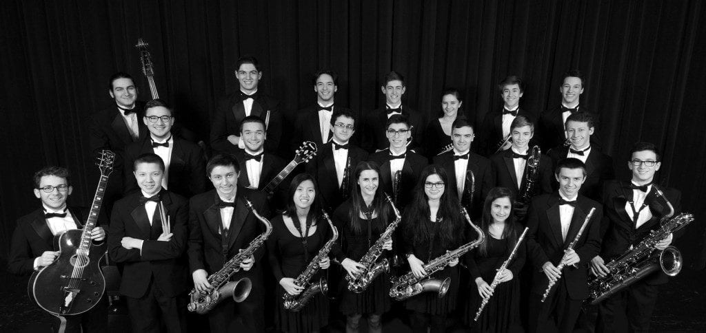 Hall High School's jazz program has gained national recognition, and West Hartford Public Schools have been named among the top in the country for music education. (Hall Concert Jazz Band photo by Edward DeGroat. We-Ha.com file photo)