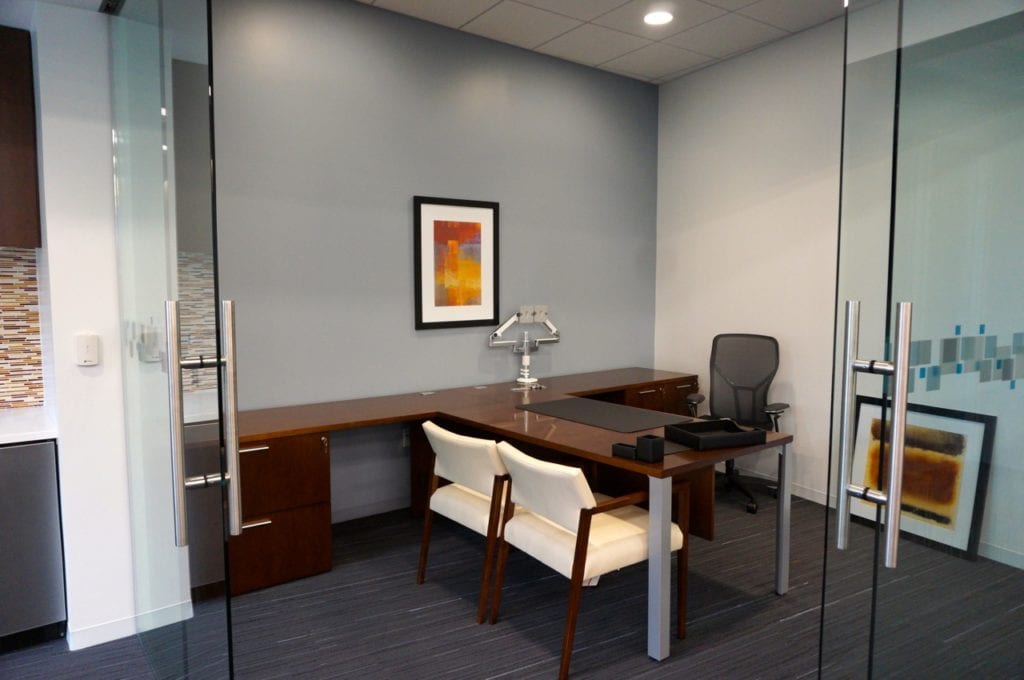 Charles Schwab's new office space at 11 South Main St., West Hartford. Photo credit: Ronni Newton