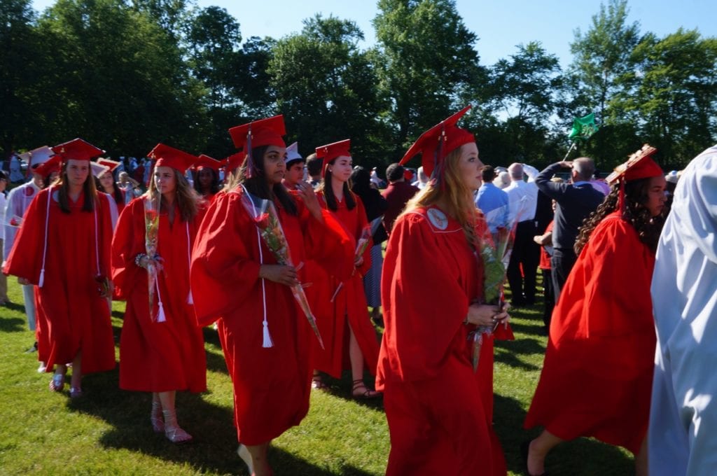 Conard High School graduation. June 9, 2016. Photo credit: Ronni Newton