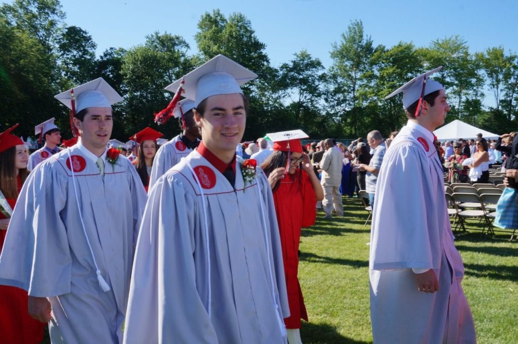 Conard High School graduation. June 9, 2016. Photo credit: Ronni Newton