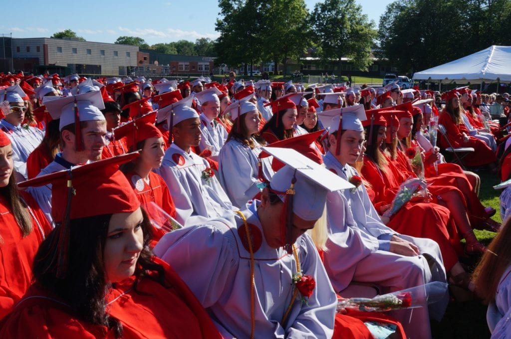 Conard High School graduation. June 9, 2016. Photo credit: Ronni Newton