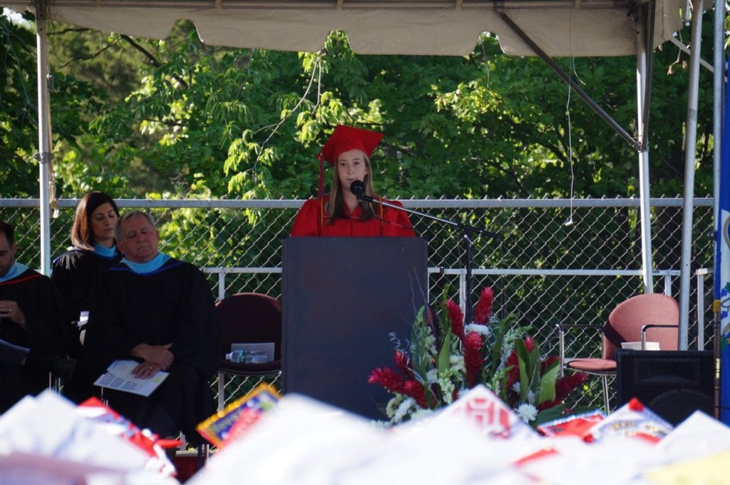 Conard High School graduation. June 9, 2016. Photo credit: Ronni Newton