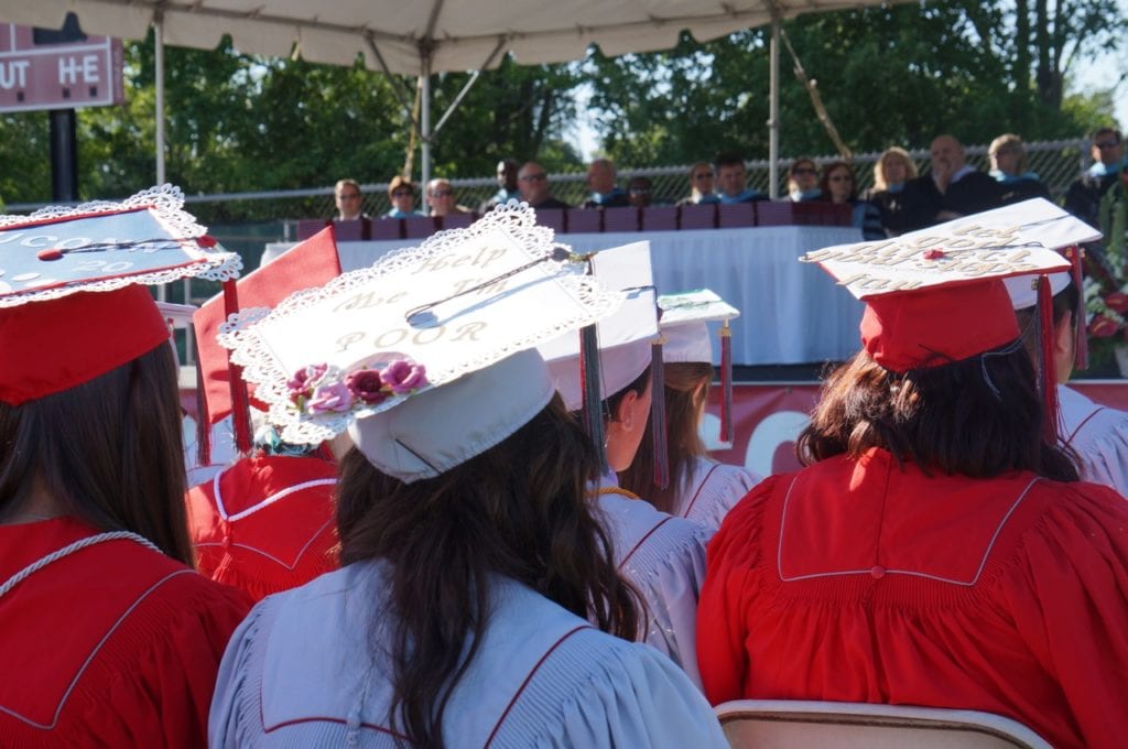 Conard High School graduation. June 9, 2016. Photo credit: Ronni Newton