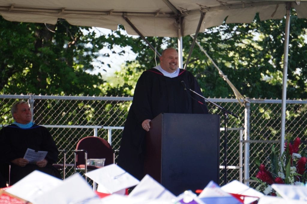 Conard High School graduation. June 9, 2016. Photo credit: Ronni Newton