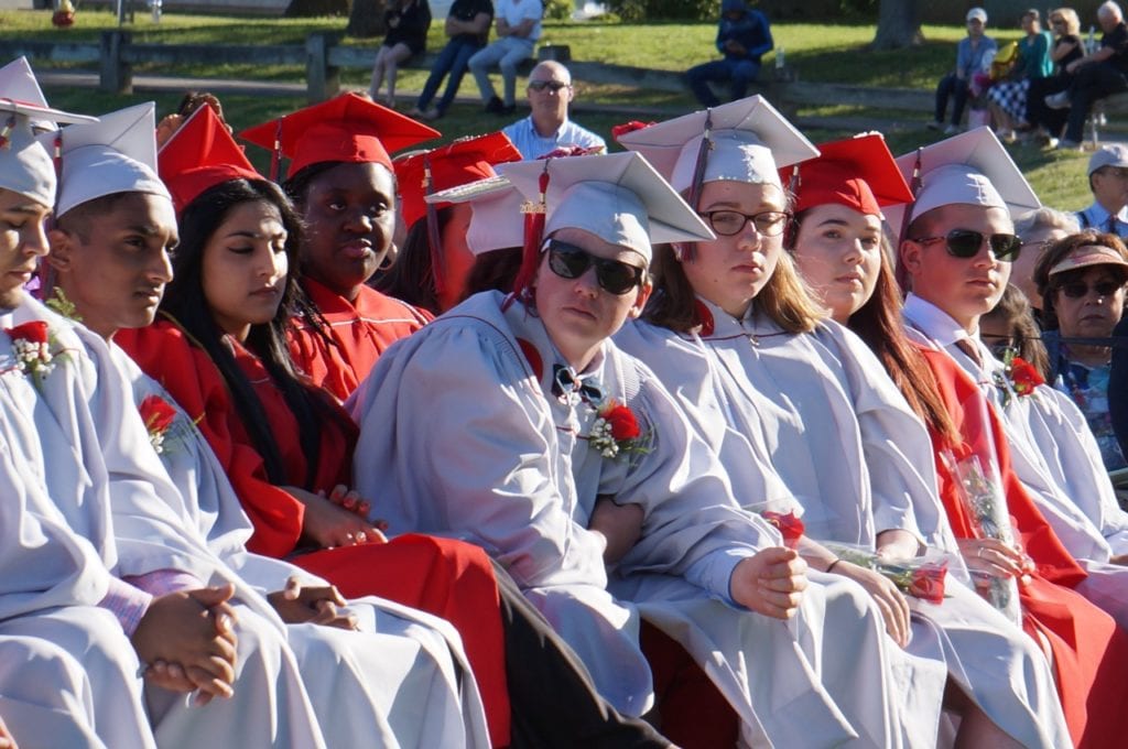 Conard High School graduation. June 9, 2016. Photo credit: Ronni Newton