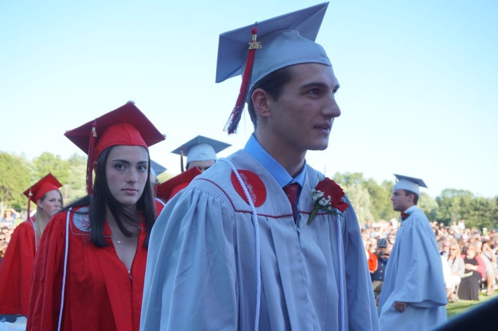 Conard High School graduation. June 9, 2016. Photo credit: Ronni Newton