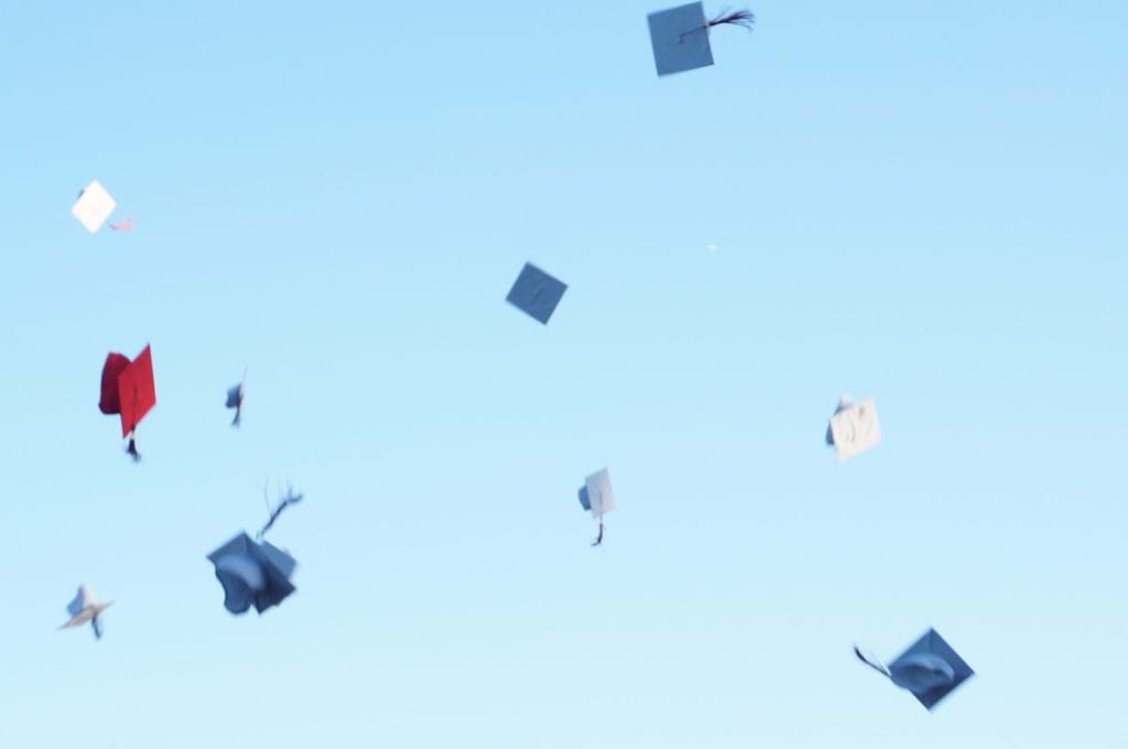 Conard High School graduation. June 9, 2016. Photo credit: Ronni Newton