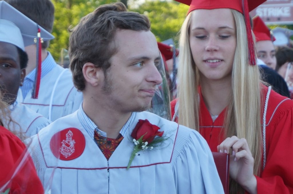 Conard High School graduation. June 9, 2016. Photo credit: Ronni Newton